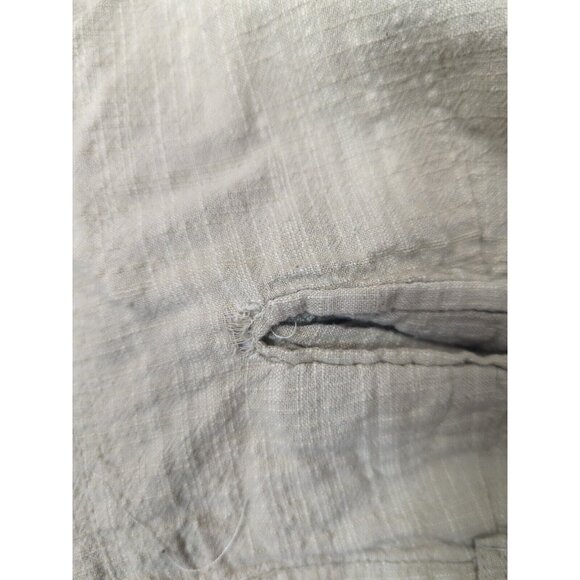 Urban Outfitters Maria Button-Fly Tapered Trouser High Rise Cropped 4 READ - Picture 6 of 7